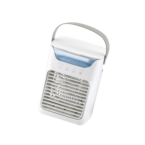 Kleine tragbare Klimaanlage USB Aufladen Desktop Kühlmaschine 3 Geschwindigkeiten Verdunstung Fensterlos Für Eigenen Gebrauch Desktop Luftkühlmaschine von XuQiZZpp