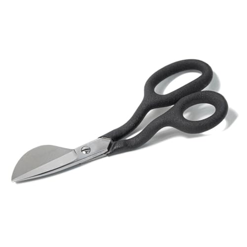 Mehrzweck-Teppich-Florschere, 17,8 cm, Entenschnabelschere, ergonomischer Griff für Teppich-Flor-Trimmen, Bastelmaterialien von XuQiZZpp