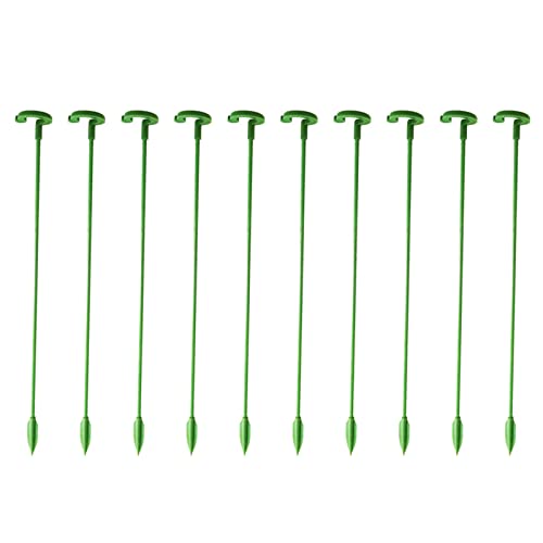 Rods 10 Stück Garten-Bonsai-Halterungen, Einzelstiel, Strauchhalter für den Innen- und Außenbereich, Garten, Blumentopfstab von XuQiZZpp