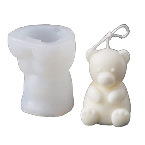 Silikonform mit kleinen Bären, Kunstharz, Epoxidharz, Basteln, Ornament, Schmuckherstellung, Werkzeugformen für die Herstellung von Silikon von XuQiZZpp
