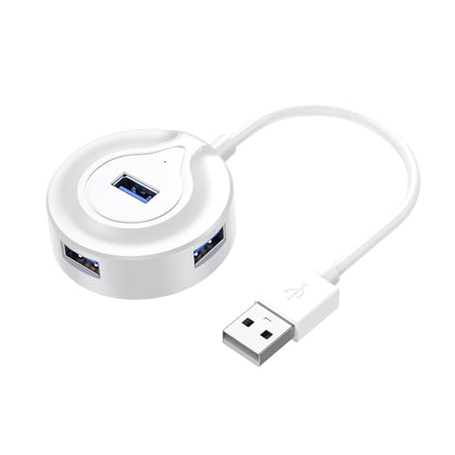 USB-Erweiterung mit 4 Anschlüssen für Tastaturen, Drucker, Laptop, Desktop-PC und mehr USB-Erweiterung für PC von XuQiZZpp
