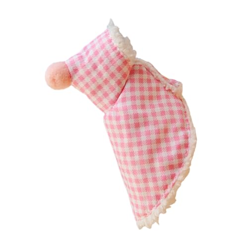 Warmer, karierter Vogelumhang für Papageien und Wellensittiche, warmer Umhang, Winter-Outfit für kleine Haustiere, leicht zu tragen und zu reinigen, Vogel-Outfit von XuQiZZpp
