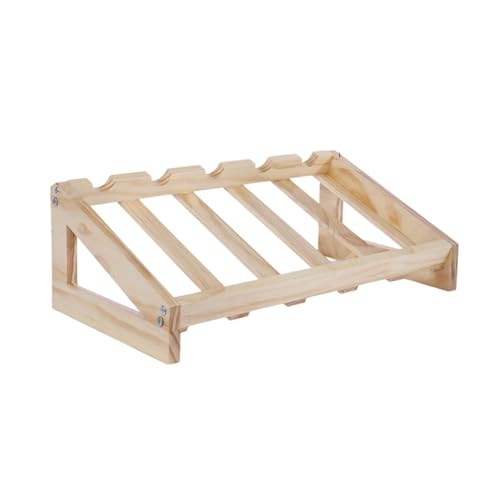 XuQiZZpp Handgefertigte Weinvitrine aus Holz, für Wohnzimmer, Esszimmer, Dekoration, solide Flaschenaufbewahrung XuQiZZpp Handgefertigte Weinvitrine aus Holz, für Wohnzimmer, Esszimmer, Dekoration, solide Flaschenaufbewahrung von XuQiZZpp