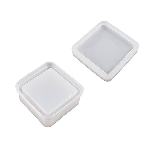 XuQiZZpp Harz-Form für Aufbewahrungsbox + Deckel, flexible Silikonformen für Kerzenständer, Blumentöpfe, Süßigkeiten, Schmuckkästchen XuQiZZpp Harz-Form für Aufbewahrungsbox + Deckel, flexible Silikonformen für Kerzenständer, Blumentöpfe, Süßigkeiten, Schmuckkästchen von XuQiZZpp