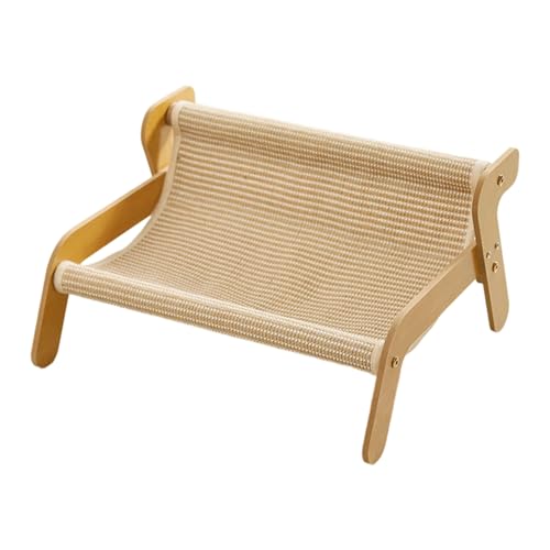 XuQiZZpp Katzenbett in Sofa-Form, großes Haustiermöbel, dichte Brettkonstruktion, kratzfeste Katzenauflage von XuQiZZpp