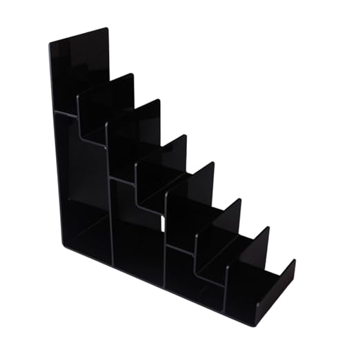 XuQiZZpp Mehrschichtige Acrylregal-Konstruktion, sichtbare Aufbewahrung für Geldbörsen, Geldbörsen, Handtaschen, Geldbörsen, Display-Regal, Multilay-Acrylregal von XuQiZZpp