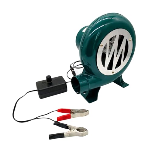 XuQiZZpp Mehrzweck-Campinggebläse 12 V 120 W für Elektro-Dreirad, Grill, Verbesserung der Hitzesteigerung von XuQiZZpp
