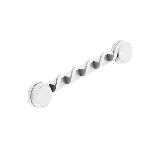XuQiZZpp Praktische Saugnapf-Türhaken ohne Nägel, selbstklebend, Badezimmer, Schlafzimmer, Küche, Aufbewahrung, zum Aufhängen, ABS-Aluminiumlegierung von XuQiZZpp