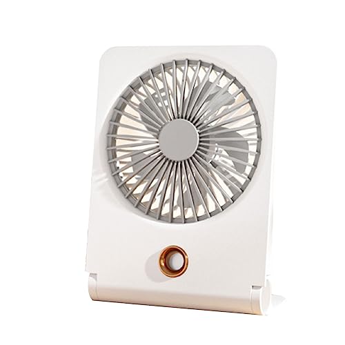 XuQiZZpp Wandmontiertes Multifunktionsgerät, leistungsstarker elektrischer Luftkühlungsventilator, Wassernebel, USB-wiederaufladbarer Raumtischventilator von XuQiZZpp