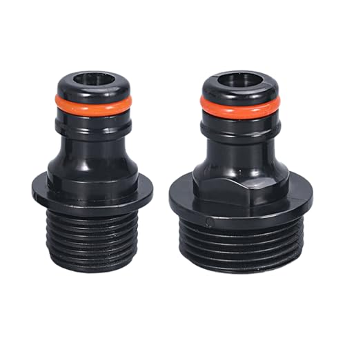 XuQiZZpp Wasserhahn-Adapter für Wasserhahn-Anschluss, Wasserschlauch-Verbindungsstücke, Rohr, einfache Installation, Waschmaschinen-Anschlüsse, 2 Stück von XuQiZZpp