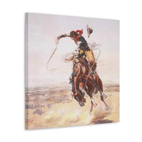 Charles Marion Russell Wandkunstdrucke, Gemälde, Poster A Bad Hoss 1904, Poster, Kunst, Leinwand, Gemälde, Dekor, Wanddruck, Foto, Zuhause, moderne Dekoration, Rahmen, 30 x 30 cm Charles Marion Russell Wandkunstdrucke, Gemälde, Poster A Bad Hoss 1904, Poster, Kunst, Leinwand, Gemälde, Dekor, Wanddruck, Foto, Zuhause, moderne Dekoration, Rahmen, 30 x 30 cm von XuXueCC