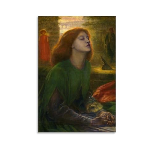 XuXueCC Dante Gabriel Rossetti Wandkunstdrucke, Gemälde, Poster, Beata Beatrix, Leinwandgemälde, Wandkunst, dekorative Bilddrucke, moderne Dekoration, ungerahmt, 40 x 60 cm XuXueCC Dante Gabriel Rossetti Wandkunstdrucke, Gemälde, Poster, Beata Beatrix, Leinwandgemälde, Wandkunst, dekorative Bilddrucke, moderne Dekoration, ungerahmt, 40 x 60 cm von XuXueCC