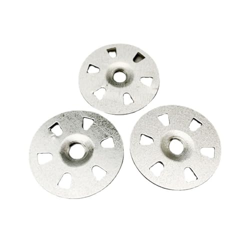 Xuanmaea 100 Stück Edelstahl verzinkter Stahl einfache feste Unterlegscheibe, geeignet für Gipskarton, extrudierte Platte, Isolierplatte, Nagelpad von Xuamaea