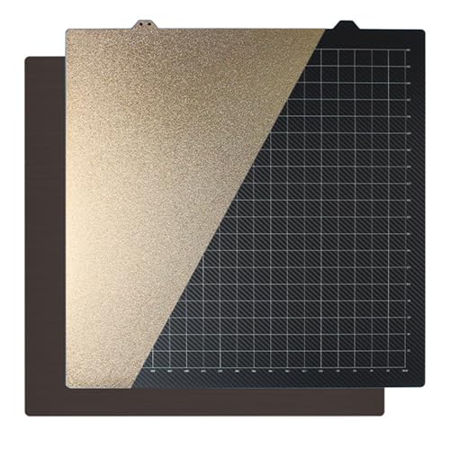 430 x 430 mm, kohlenstofffaserverstärktes Stahlblech, magnetische Federstahldruckplattform für Ingenieurprojekte, leichte Kohlefaser von Xuancai