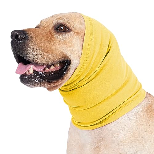 Beruhigende Kopfbedeckung für Hunde fördert die Heilung und lindert Angst in post-chirurgischen Erholung oder stressigen Situationen. Schlauchschal für Ohren zum Schutz der Ohren während der von Xuancai