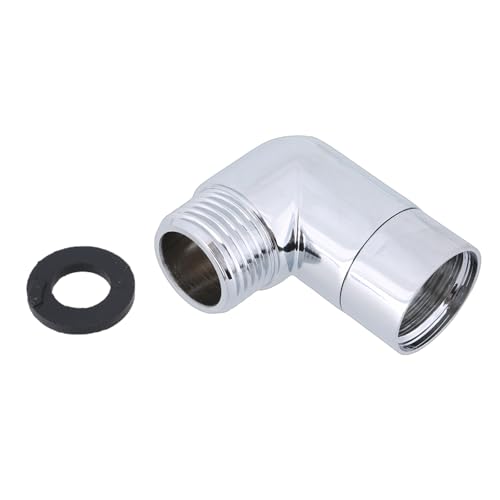 Edelstahl Handbrause Ellenbogen Adapter Duscharm Verlängerung 90 Grad Duscharm Ellenbogen Adapter Enduring Shower Arm Ellenbogenadapter von Xuancai