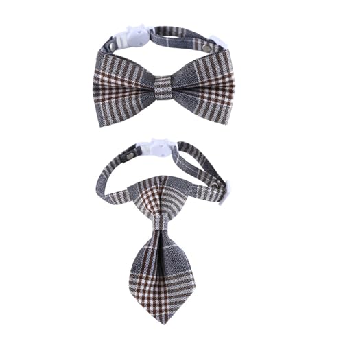 Festival-Halsband, verstellbar, für Hunde, formelles Halsband, Kätzchen, Krawatte, Katzen, Festival, Kostüm, Haustier-Party, Fliege, 2 Stück, Kätzchen-Fliege für Party Festival-Halsband, verstellbar, für Hunde, formelles Halsband, Kätzchen, Krawatte, Katzen, Festival, Kostüm, Haustier-Party, Fliege, 2 Stück, Kätzchen-Fliege für Party von Xuancai