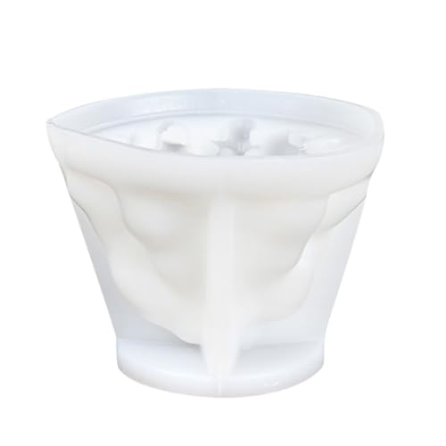 Halloween-Kerzenformen, 3D-Silikonform, gestapelt, Totenkopf, Backpflaster, Epoxidharz-Form von Xuancai