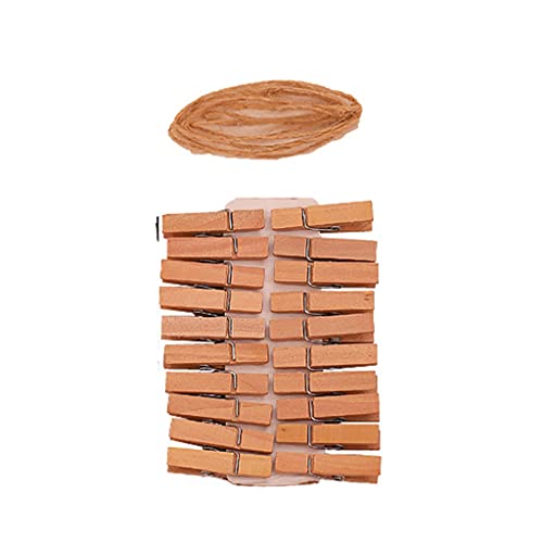 Kleine Klammern für kreative Holz-Wäscheklammern für Bühnenhintergrund, Zubehör, Zuhause, Foto, Handwerk, Wanddekoration, Mini-Wäscheklammern aus Holz, für Bastelarbeiten, Fotoausstellung, Tisch von Xuancai