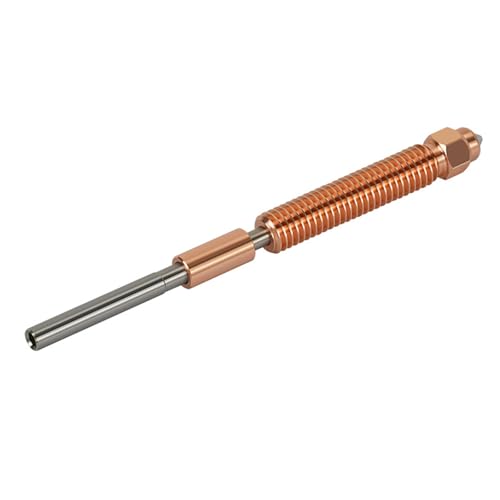 Leistungsstarkes Düsenset für K2 Plus Drucker, inklusive 0,4 mm, 0,6 mm, 0,8 mm, 1,0 mm gehärteten Stahldüsen für verbesserte Haltbarkeit und Präzision, integrierte Metalldüse von Xuancai