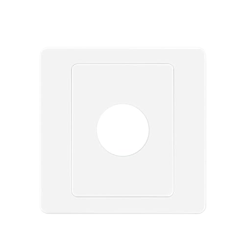 Moderne dekorative Platte mit Drahtverdecker, moderne Abdeckplatte, elegante Frontplatte, geeignet für 86 Steckdosen, Kabelmanagement, Möbel, Hardware, Dekoration, Kabelmanagementplatte von Xuancai