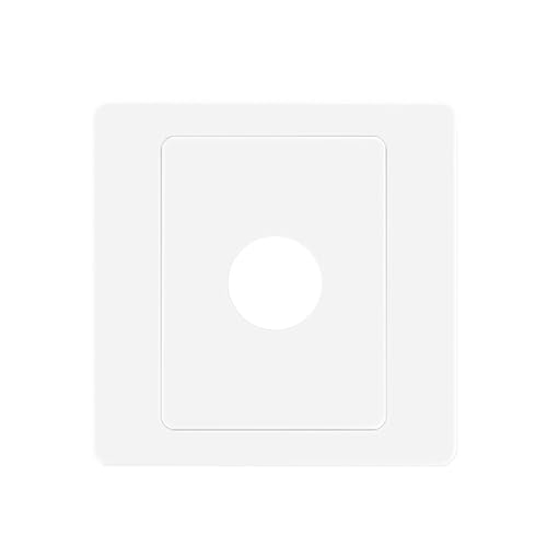 Moderne dekorative Platte mit Drahtverdecker, moderne Abdeckplatte, elegante Frontplatte, geeignet für 86 Steckdosen, Kabelmanagement, Möbel, Hardware, Dekoration, Kabelmanagementplatte von Xuancai