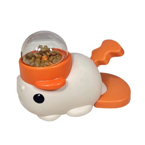 Press Activated Pet Treats Dispenser Fish Shape Feeders Promotes Slow Eating Habits Interaction Mental Challenge Clownfish Press Pet Treats Dispenser von Xuancai