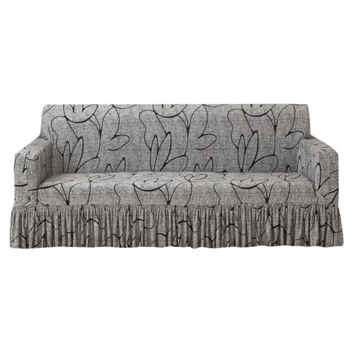 Schonbezug für 3-Sitzer, bedruckter Rock, Stretch-Schonbezug verbessert die Dehnung, Rutschfestigkeit, mit elastischem Bezug Schonbezug für 3-Sitzer, bedruckter Rock, Stretch-Schonbezug verbessert die Dehnung, Rutschfestigkeit, mit elastischem Bezug von Xuancai
