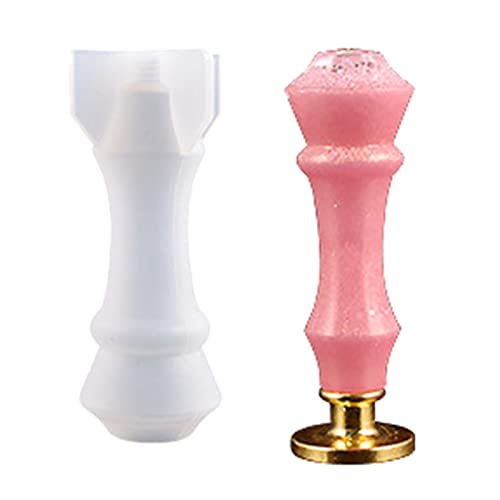 Silikonform mit Wachsstempelgriff, Wachssiegelharz, Kristall, Epoxid-Siegel für Heimdekoration, Stempel-Griffform Silikonform mit Wachsstempelgriff, Wachssiegelharz, Kristall, Epoxid-Siegel für Heimdekoration, Stempel-Griffform von Xuancai