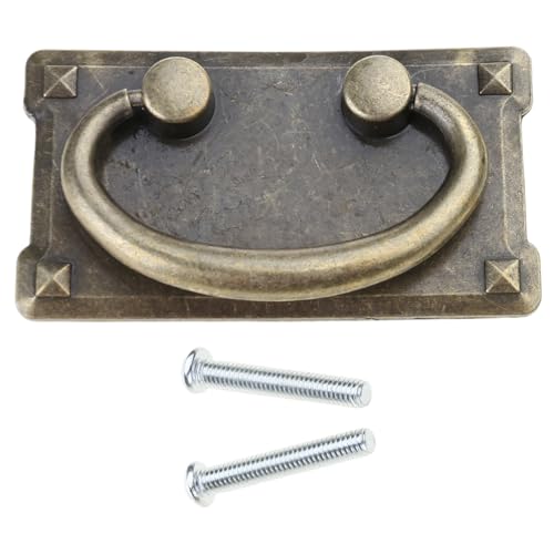 Xuancai Antiker Schubladengriff, Zinklegierung, Kommodenknauf, Schrankgriff, Vintage-Möbeldekorgriff, quadratischer Nachttisch, Schrank und Knäufe von Xuancai