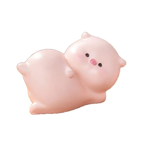 Xuancai Charm-Figur, springender Tier, Hintern, Schreibtisch-Dekoration, elastisch, Kunstharz-Kunstwerk für Charm, Heimakzente, Ornamente, Kinder-Touch-Steuerung von Xuancai