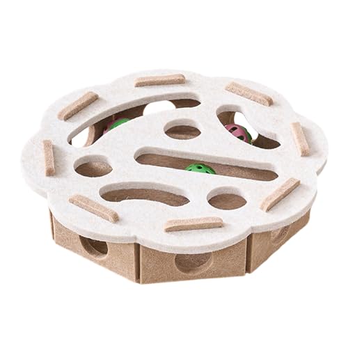 Xuancai Filz Katzen Puzzle Spielzeug mit abnehmbaren Glocken Interaktives Design Mentale Stimulation Spiel Sicher Ungiftig Box Filz Katzen Puzzle Spielzeug Xuancai Filz Katzen Puzzle Spielzeug mit abnehmbaren Glocken Interaktives Design Mentale Stimulation Spiel Sicher Ungiftig Box Filz Katzen Puzzle Spielzeug von Xuancai