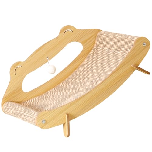 Xuancai Gewebtes Haustierbett für Kätzchen, Welpen, Geburtstagsgeschenk, für Haustiere, kratzfest, für Kätzchen, Hängemattenbett, Nest, multifunktionales Katzenmöbel zum Kratzen und Ausruhen Xuancai Gewebtes Haustierbett für Kätzchen, Welpen, Geburtstagsgeschenk, für Haustiere, kratzfest, für Kätzchen, Hängemattenbett, Nest, multifunktionales Katzenmöbel zum Kratzen und Ausruhen von Xuancai