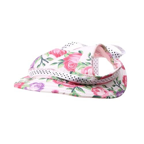 Xuancai Hübscher Baseballhut für Haustiersport, verstellbare Kopfbedeckung, Kopfbedeckungen, atmungsaktiv, Fotohut für Outdoor-Kleidung, Haustierhunde von Xuancai