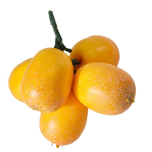Xuancai Künstliche Mispel Obst Realistische Simulation Früchte Modell Für Zuhause Küche Esstisch Dekoration Simulation Mispeln Künstliche Mispel von Xuancai