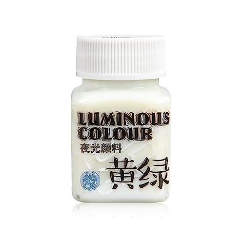 Xuancai Leuchtet im Dunkeln, Acrylfarbe, fluoreszierend für Stoff, Neon, Handwerk, Schwarzlicht, Kunstbedarf für Erwachsene, fluoreszierende Farbe von Xuancai
