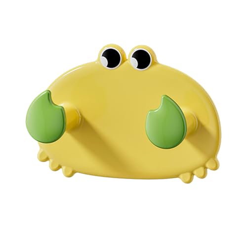 Xuancai Mehrzweck-Krebs-Wandhaken, ohne Bohren, für Badezimmer, Schlafzimmer, Schlafsaal, Raumdekoration, täglicher, lässiger Gebrauch, selbstklebender Badezimmer-Haken von Xuancai