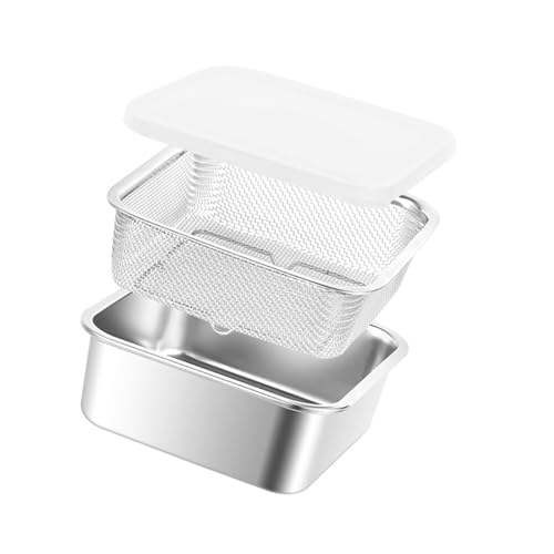 Xuancai Multifunktionale Küchen-Aufbewahrungsbox mit auslaufsicherem Design, ideal für Gemüse, Obst und frittierte Lebensmittel, Obst-Organizer mit Abdeckung Xuancai Multifunktionale Küchen-Aufbewahrungsbox mit auslaufsicherem Design, ideal für Gemüse, Obst und frittierte Lebensmittel, Obst-Organizer mit Abdeckung von Xuancai