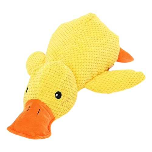 Xuancai Multifunktionales interaktives Hundespielzeug Plüsch Entenform Zahnen Plüsch Zähne Kauspiel Zahnpflege Gelb Quietschende Ente Hund Xuancai Multifunktionales interaktives Hundespielzeug Plüsch Entenform Zahnen Plüsch Zähne Kauspiel Zahnpflege Gelb Quietschende Ente Hund von Xuancai