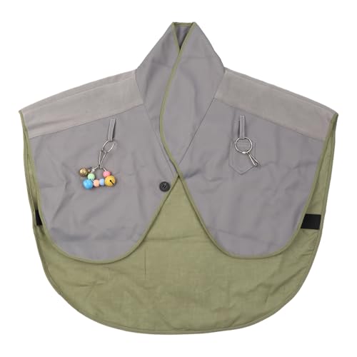 Xuancai Schulterumhang für Papageien, schützt vor Kratzern, für Wellensittiche, Aras, Lovebirds und Finken, kratzfester Schulterschutz von Xuancai