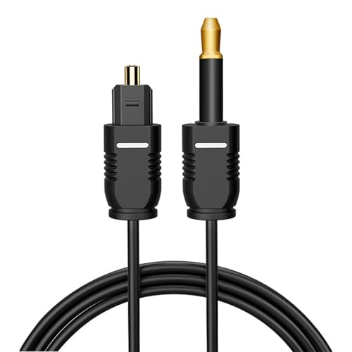 Xuancai Sound-Konvertierung von optischem auf 3,5 mm, 192 kHz Adapter, unidirektionaler Adapter für HDTV und Spiele für Heim-Soundsysteme von Xuancai