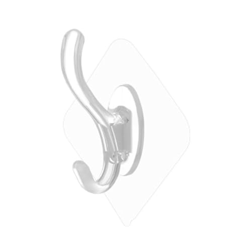 Xuancai Transparente Anti-Rutsch-Haken, stanzfrei, Wandaufhängung, wiederverwendbar, für Küche, Badezimmer, Tür, Deckenhaken, selbstklebende Wand Xuancai Transparente Anti-Rutsch-Haken, stanzfrei, Wandaufhängung, wiederverwendbar, für Küche, Badezimmer, Tür, Deckenhaken, selbstklebende Wand von Xuancai
