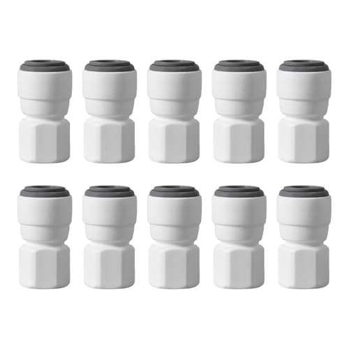 10 Stück M11 Innengewinde Schnellverbinder für Wasserhahn Einfache Installation Universale 2/3 Split Kompatibilität Schnellverbinder Wasserfilteradapter von Xuanxi