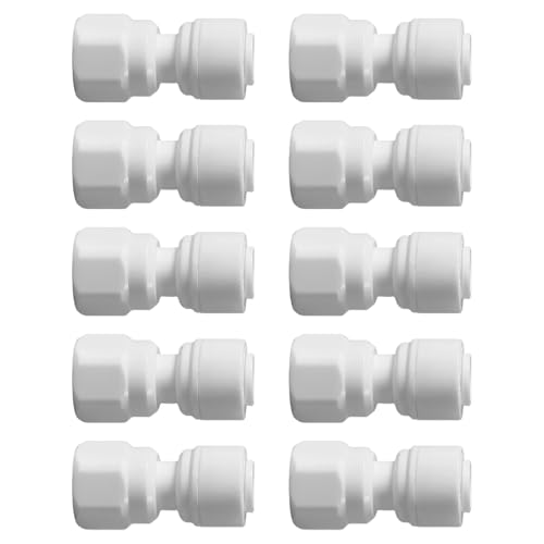 10 Stück M11 Innengewinde Schnellverbinder für Wasserhahn Einfache Installation Universale 2/3 Split Kompatibilität Schnellverbinder Wasserfilteradapter von Xuanxi