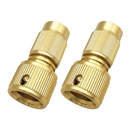 Aluminium-Schlauch-Reparaturverbinder, Gartenschlauch, schnell verlängerbar, schnelle Reparatur, beschädigte, undichte Adapter, Bewässerungszubehör, 2 Stück Aluminium-Schlauch-Reparaturverbinder, Gartenschlauch, schnell verlängerbar, schnelle Reparatur, beschädigte, undichte Adapter, Bewässerungszubehör, 2 Stück von Xuanxi