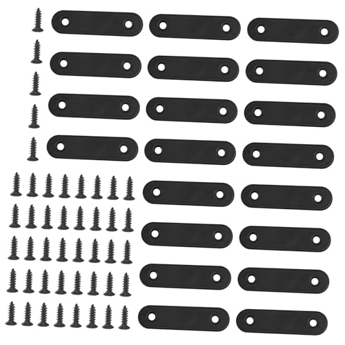 Eckverstärkungsverbinder aus Stahl inklusive Montagezubehör für Holzbearbeitungsprojekte und Möbelmontage, Möbelverbindungsklammern Eckverstärkungsverbinder aus Stahl inklusive Montagezubehör für Holzbearbeitungsprojekte und Möbelmontage, Möbelverbindungsklammern von Xuanxi