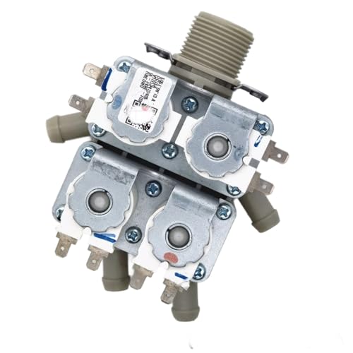 Ersatz-Einlassventile DC12V Magnetspule für Trommelwaschmaschinen Mehrere Wasserauslässe Bauteile Waschmaschine Einlassventile von Xuanxi
