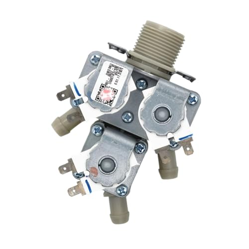 Ersatz-Einlassventile DC12V Magnetspule für Trommelwaschmaschinen Mehrere Wasserauslässe Bauteile Waschmaschine Einlassventile von Xuanxi