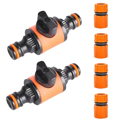 Gartenschlauch-Absperrkupplung, Schnellanschluss mit Ventil, Gartenschlauchverbinder, Rohr, wetterbeständig, Sprinklerventil Gartenschlauch-Absperrkupplung, Schnellanschluss mit Ventil, Gartenschlauchverbinder, Rohr, wetterbeständig, Sprinklerventil von Xuanxi