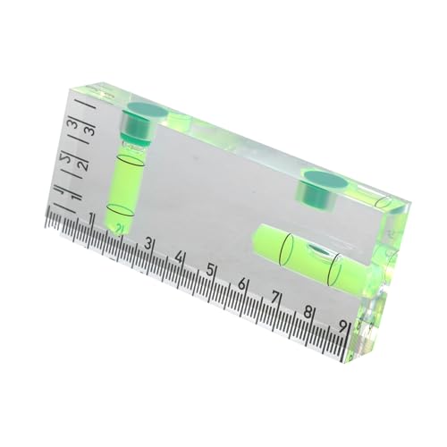 Kleine Ebenen Werkzeug Konstruktionswerkzeug mit 90°/180° Ebenen Bubble Pocket Acryl Check Bubble Base Pocket von Xuanxi